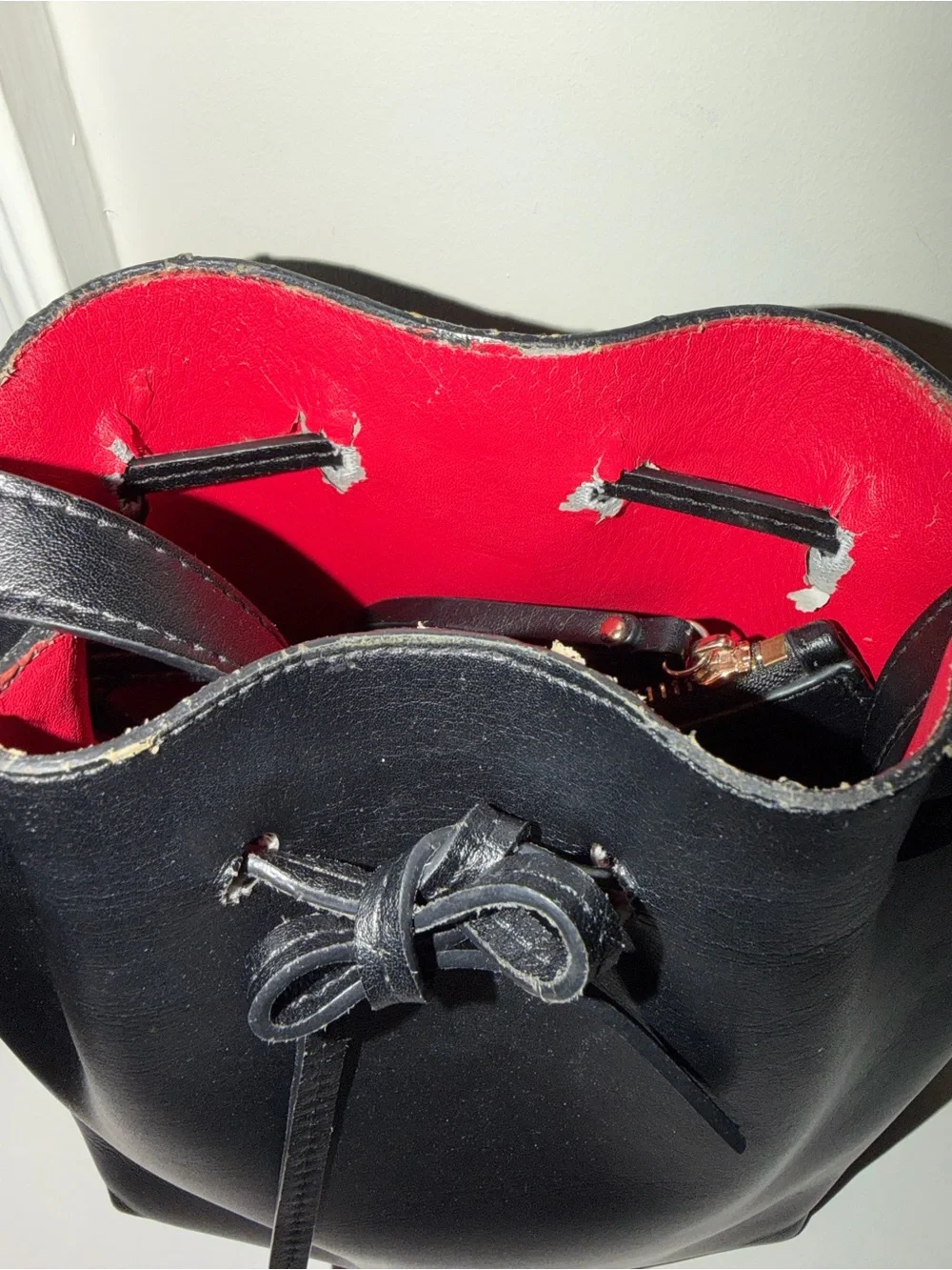 Mansur Gavriel black bucket